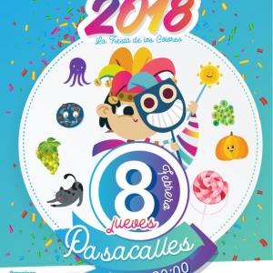 Cartel Carnaval 2018 Barrio Virgen del Carmen
