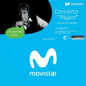 Sesión Movistar+. Concierto de "Pájaro"