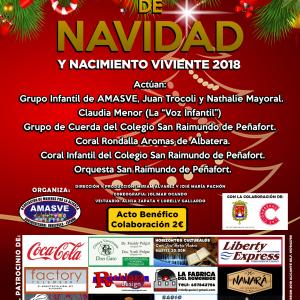 Concierto de Navidad y Nacimiento Viviente 2018 - Amasve