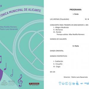 Concierto de la Banda Sinfónica Municipal en el ADDA