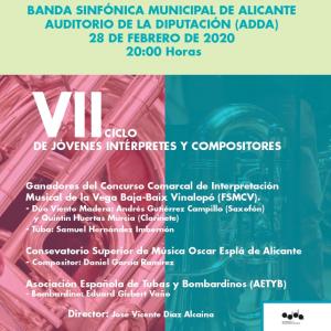 VII Jóvenes Intérpretes. Banda Sinfónica Municipal