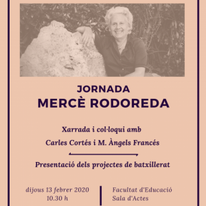 Jornada Mercé Rodoreda