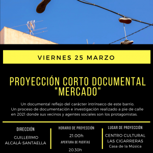 Proyecto "Mercado" - Edusi Alicante Área Las Cigarreras