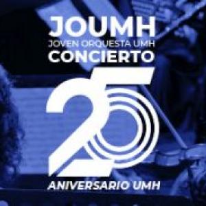 Banner Concierto 25 Aniversario UMH JOUMH