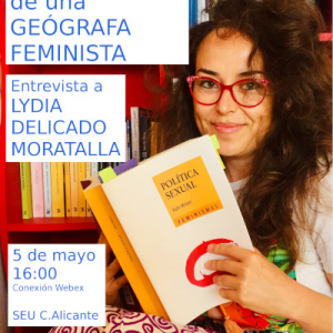 Entrevista online a Lydia Delicat Moratalla. "Professió i investigació d'una geògrafa feminista".