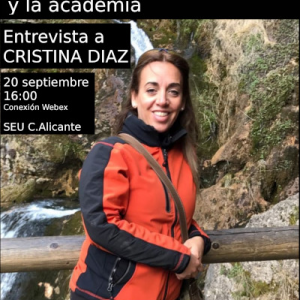 Entrevista online a Cristina Díaz "Geógrafa, entre l'emprenedoria i l'acadèmia". El Racó de les Geògrafes