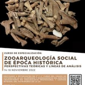 Curs d'especialització: Zooaquelogía Social d'època Històrica. Perspectives teòriques i línies d'anàlisis