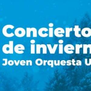 Banner del Concierto de invierno por la Joven Orquesta UMH