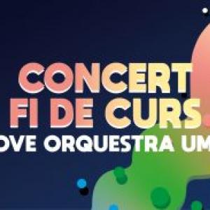 Banner del Concert Fi de curs de la Jove Orquestra UMH