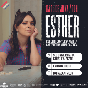 Concierto y conversación con Esther