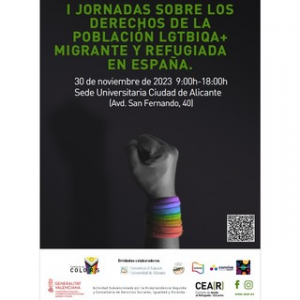 I Jornades sobre l'accés als drets de la població migrant i refugiada LGTBIQA+ a Espanya