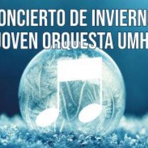 Banner del Concierto de invierno por la JOven Orquesta UMH