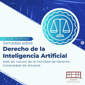 Jornades sobre Dret de la Intel·ligència Artificial