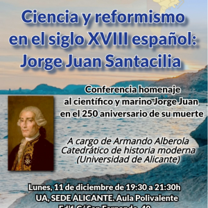 Ciència i Reformisme en el segle XVIII espanyol: Jorge Juan Santacila