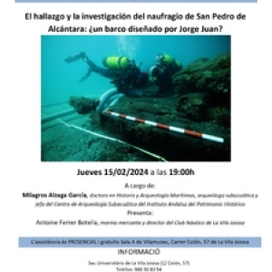 La troballa i la investigació del naufragi de Sant Pere d'Alcántara: Un vaixell dissenyat per Jorge Juan?
