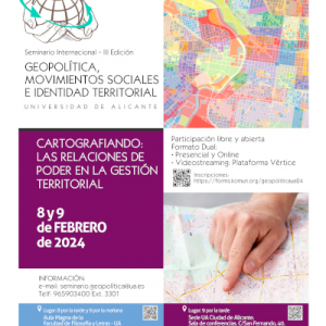 III Edició Seminari Internacional: Geopolítica, moviments socials i identitat territorial