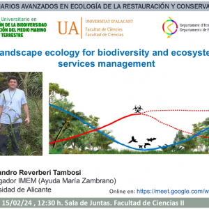 Landscape ecology for biodiversity and ecosystem services management.
