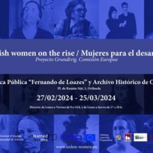Exposició: 'Spanish women on the rise/Dones per al desenvolupament. Projecte Grundtvig. Comissió Europea'