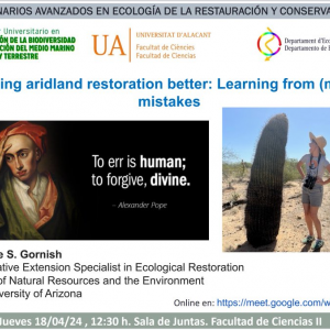 Making aridland restoration better: Learning from (many) mistakes