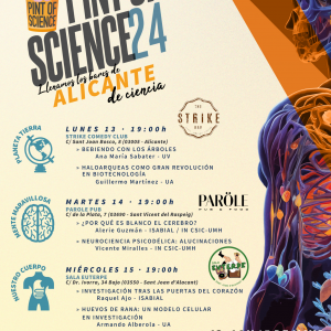 Festival Pint of Sciencei 2024 Alicante