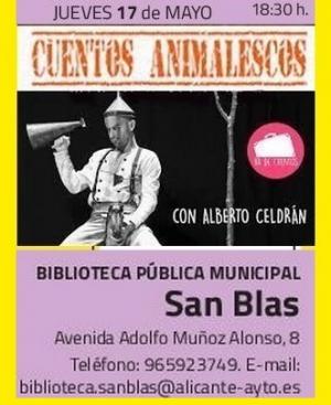 Biblioteca San Blas. Actividad para 17 mayo. 