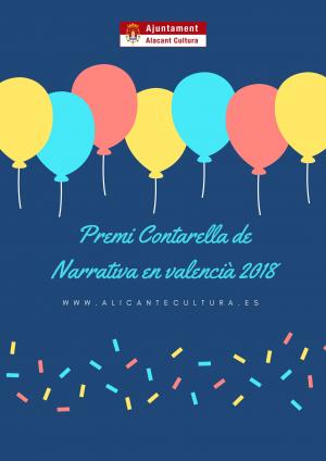 Premi Contarella de Narrativa en valencià 2018