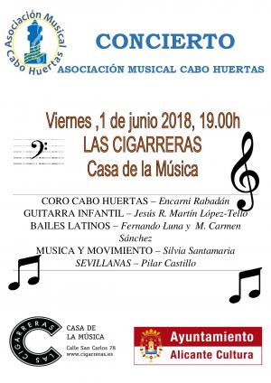 Concierto Asociación Musical Cabo Huertas