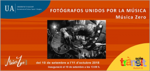 Exposición "Fotógrafos unidos por la música"