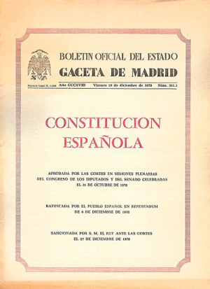 Lectura pública de la Constitución