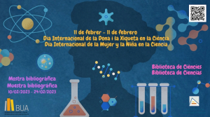 Muestra bibliográfica del Día Internacional de la Mujer y la Niña en la Ciencia