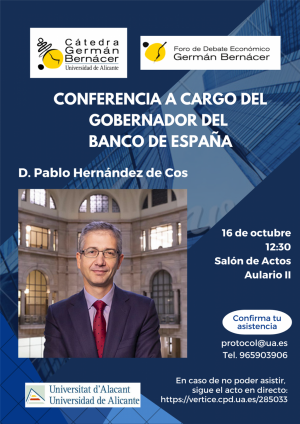 Conferència del Governador del Banc d'Espanya