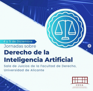 Jornades sobre Dret de la Intel·ligència Artificial