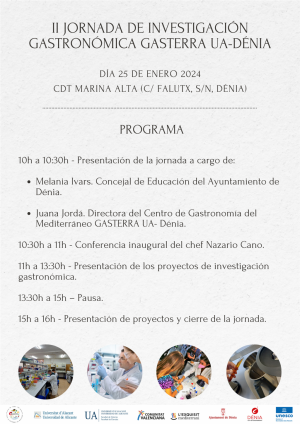 II Jornada d'Investigació Gastronòmica Gasterra UA - Dénia