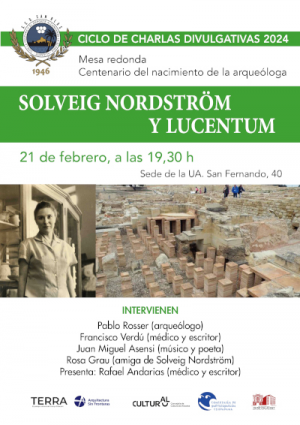 Centenari del naixement de l'arqueòloga Solveig Nordsróm i Lucentum