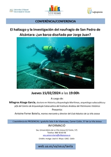 La troballa i la investigació del naufragi de Sant Pere d'Alcántara: Un vaixell dissenyat per Jorge Juan?